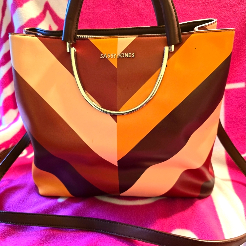 Sassy Jones HSN Medium Pamela Handbag